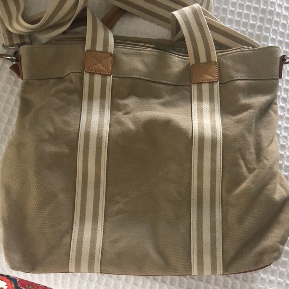 DONATED - Beige Classic pottery barn kids baby diaper bag - Picture 5 of 16